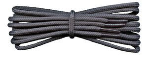 Fabmania Round Dark Grey Boot Lace