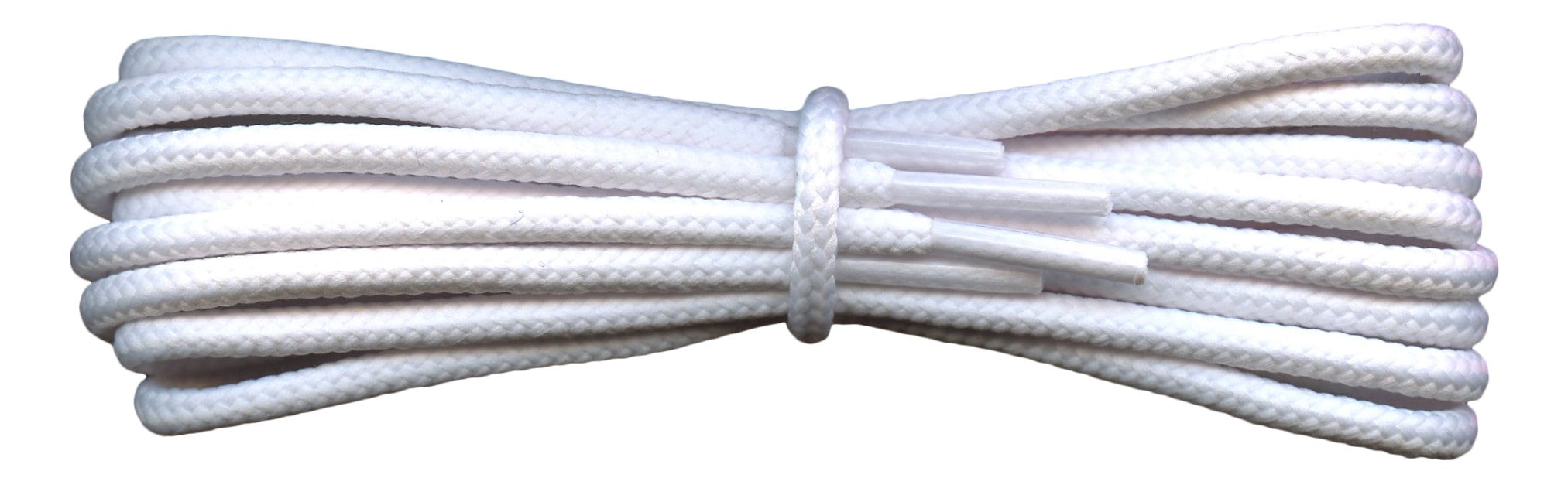 Fabmania Round White Boot Laces