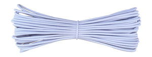 Fabmania white round elastic cord 2 mm
