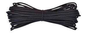 Fabmania round elastic cord black 1.5 mm