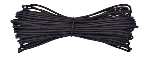 Fabmania round elastic cord black 1.5 mm