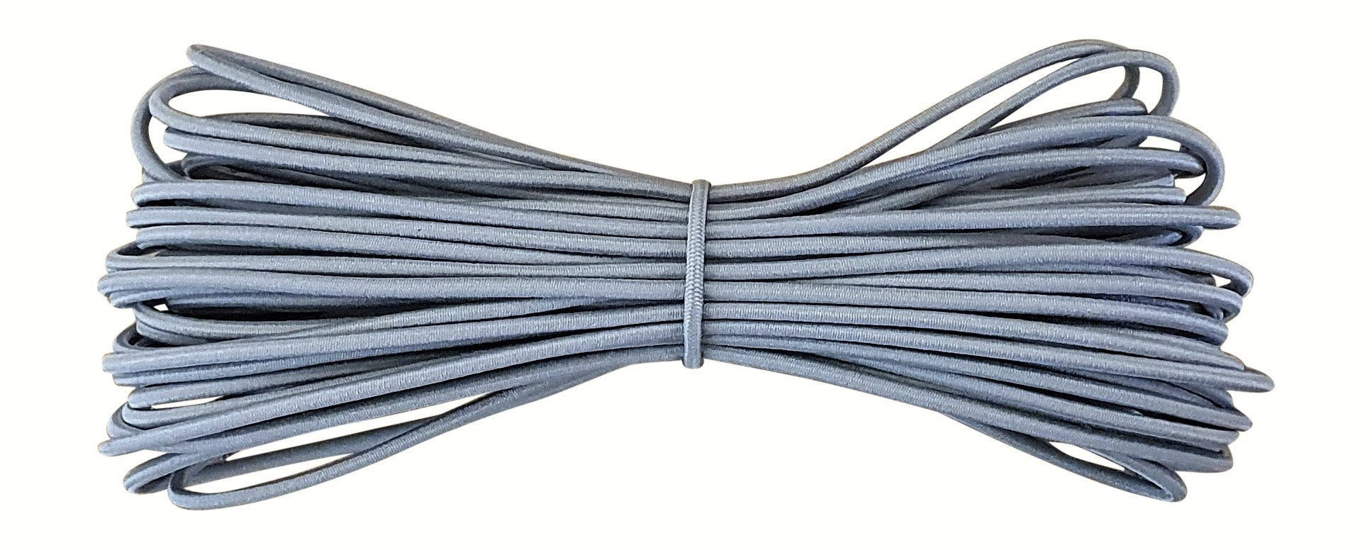 Fabmania round elastic cord light grey 2 mm