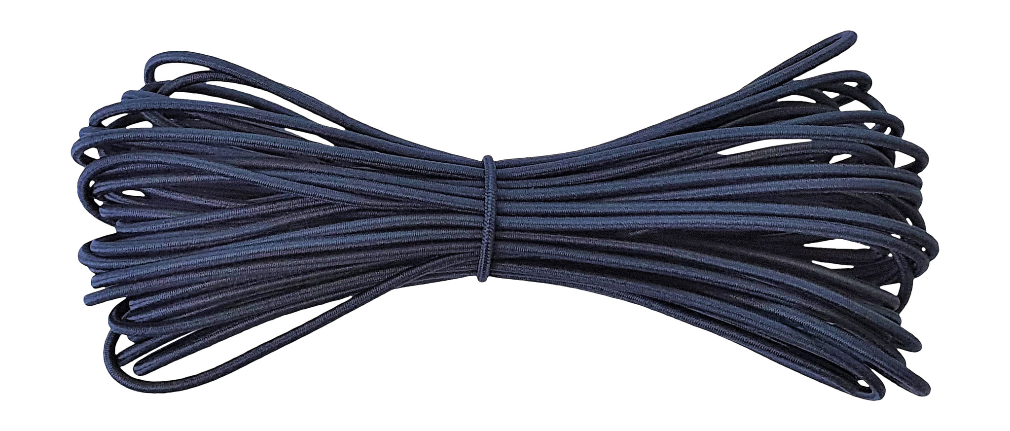 Fabmania round elastic cord sahara navy 2 mm