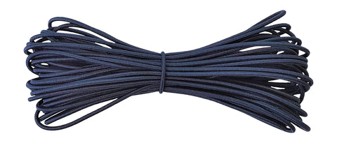 Fabmania round elastic cord sahara navy 2 mm