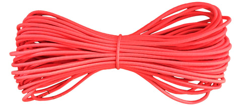 3 mm Fluorescent / Neon Pink round elastic cord