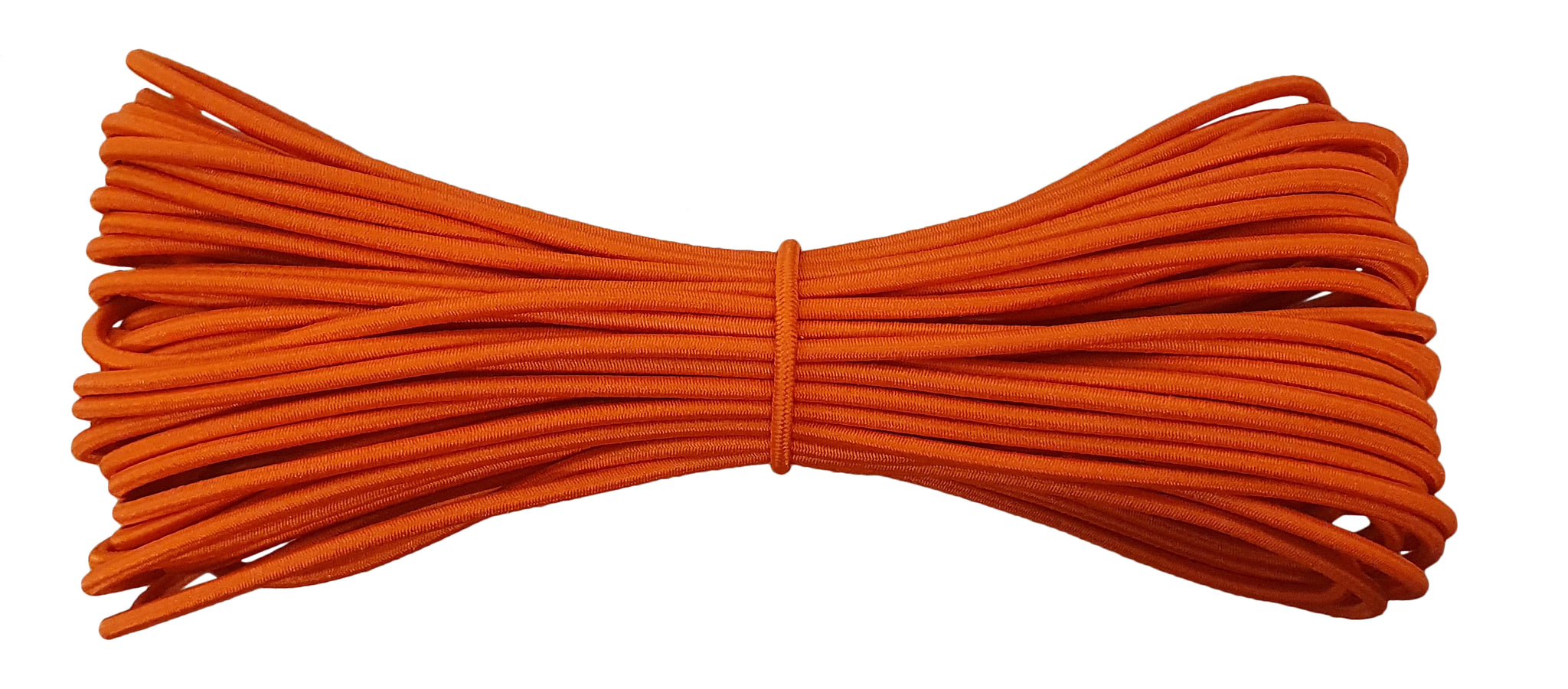 Fabmania round elastic cord orange 2 mm