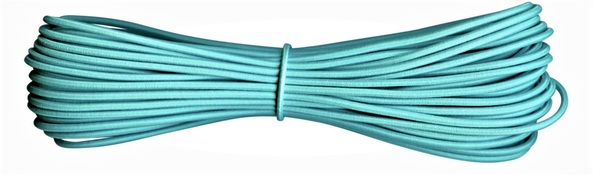 Fabmania round elastic cord turquoise 2 mm