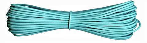 Fabmania round elastic cord turquoise 2 mm