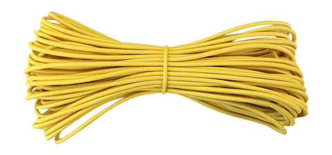 Fabmania yellow round elastic cord 2 mm