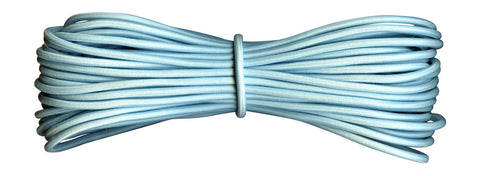 3 mm Light / Baby Blue Round Elastic Cord