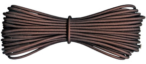 3 mm Brown Round Elastic Cord