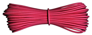 3 mm Cerise Pink Round Elastic Cord