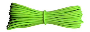 3 mm Fluorescent / Neon Lime round elastic cord