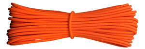 3 mm Fluorescent / Neon orange round elastic cord