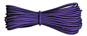 3 mm Purple Round Elastic Cord