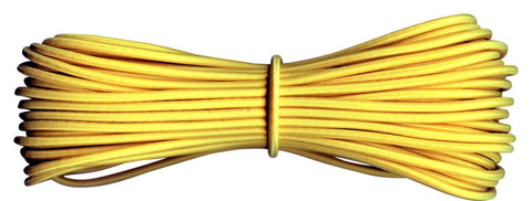 3 mm Yellow Round Elastic Cord