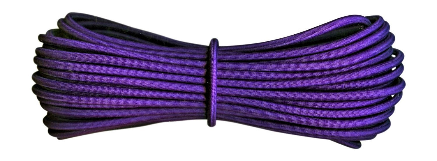 4 mm Purple Round Elastic Cord