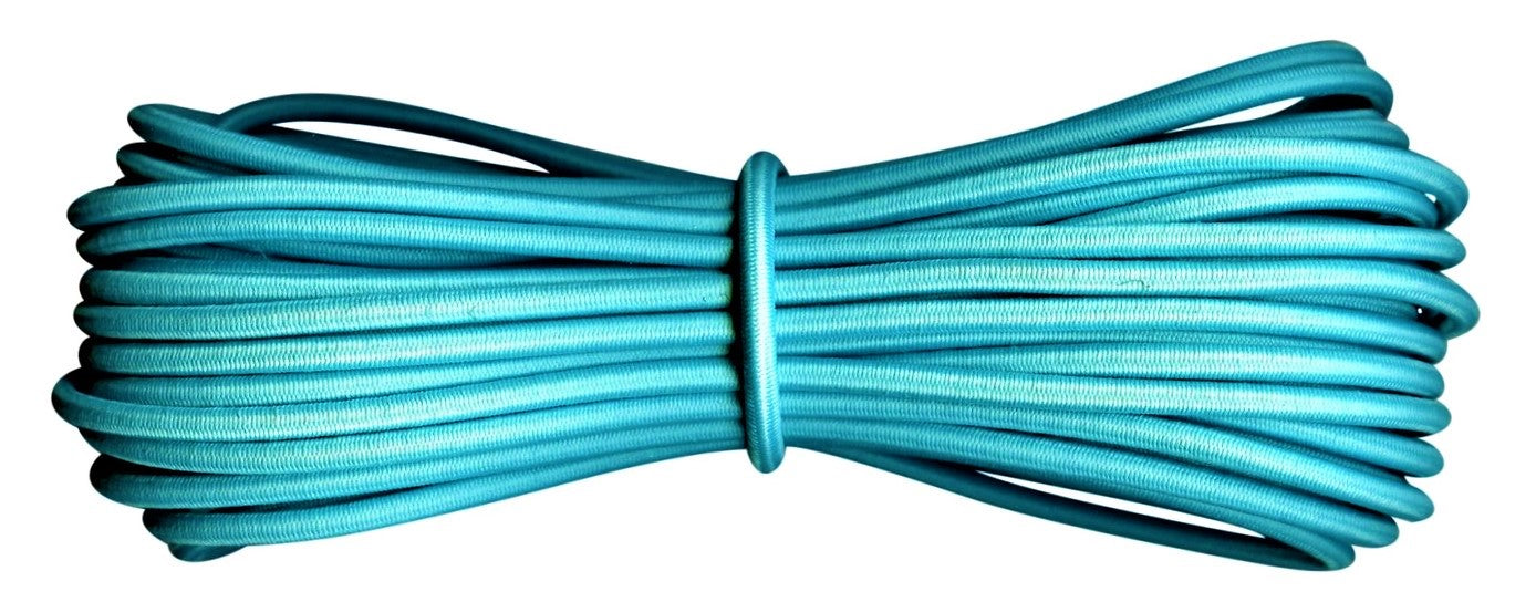 4 mm Turquoise Round Elastic Cord