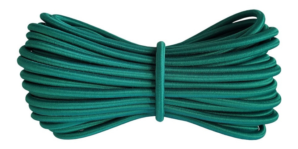 5mm Round Jade Green Elastic -  Fabmania