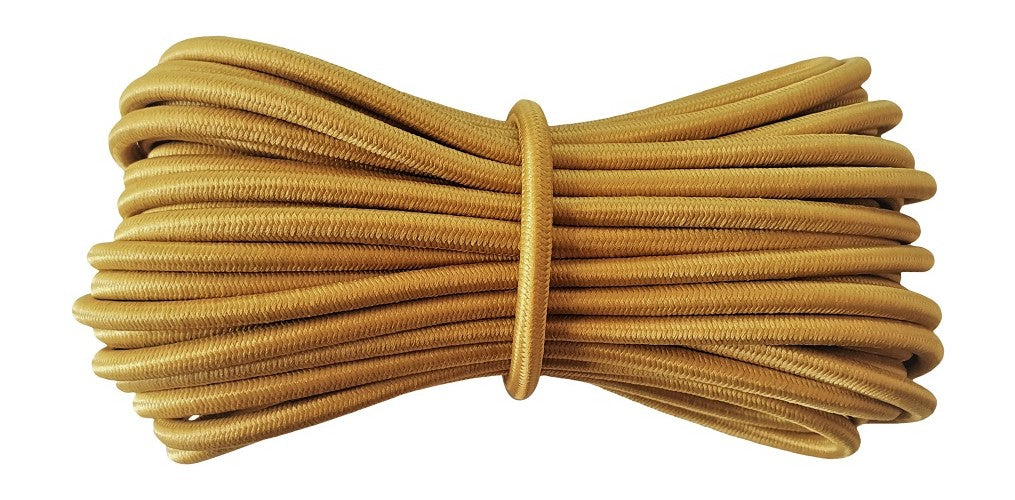 5mm Round Mustard Elastic -  Fabmania