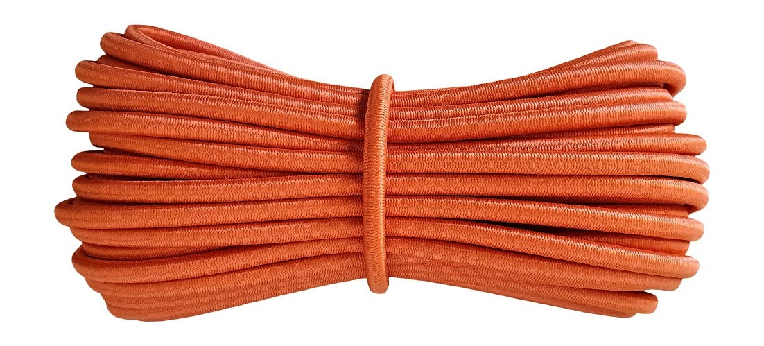 5mm Round Orange Elastic -  Fabmania