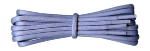 Thick Lilac waxed cotton boot laces 4.5 mm - fabmania shoe laces