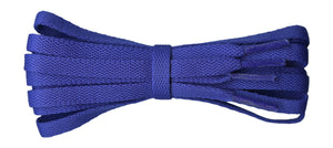 8 mm Flat Royal Blue "Converse" style Shoe Laces, ideal for most Nike, Reebok, Adidas trainers - fabmania shoe laces