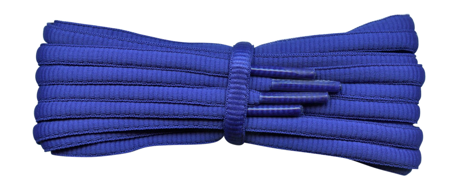 Fabmania oval sports shoe laces in royal blue